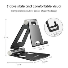 Load image into Gallery viewer, Foldable Metal Phone Stand